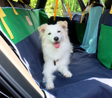 將圖片載入圖庫檢視器 [預購] doggupets 毛孩車用防水寵物墊 可收納
