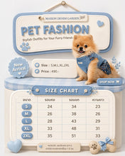 將圖片載入圖庫檢視器 Pawly Paws Maison Denim Dress size chart
