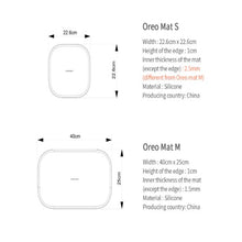 將圖片載入圖庫檢視器 [現貨] Inherent | Oreo Mat | 寵物用食器矽膠餐墊 | 長方形 | 質感灰色
